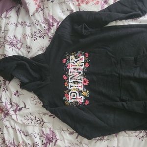 PINK hoodie Small